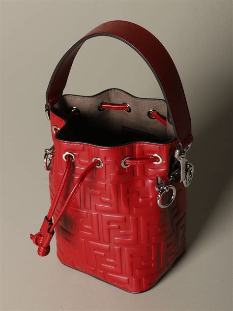 red fendi bucket bag|Fendi bucket bags for women.